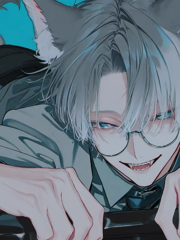 yakona857의 私の飼ってる狼が急に人間になりました