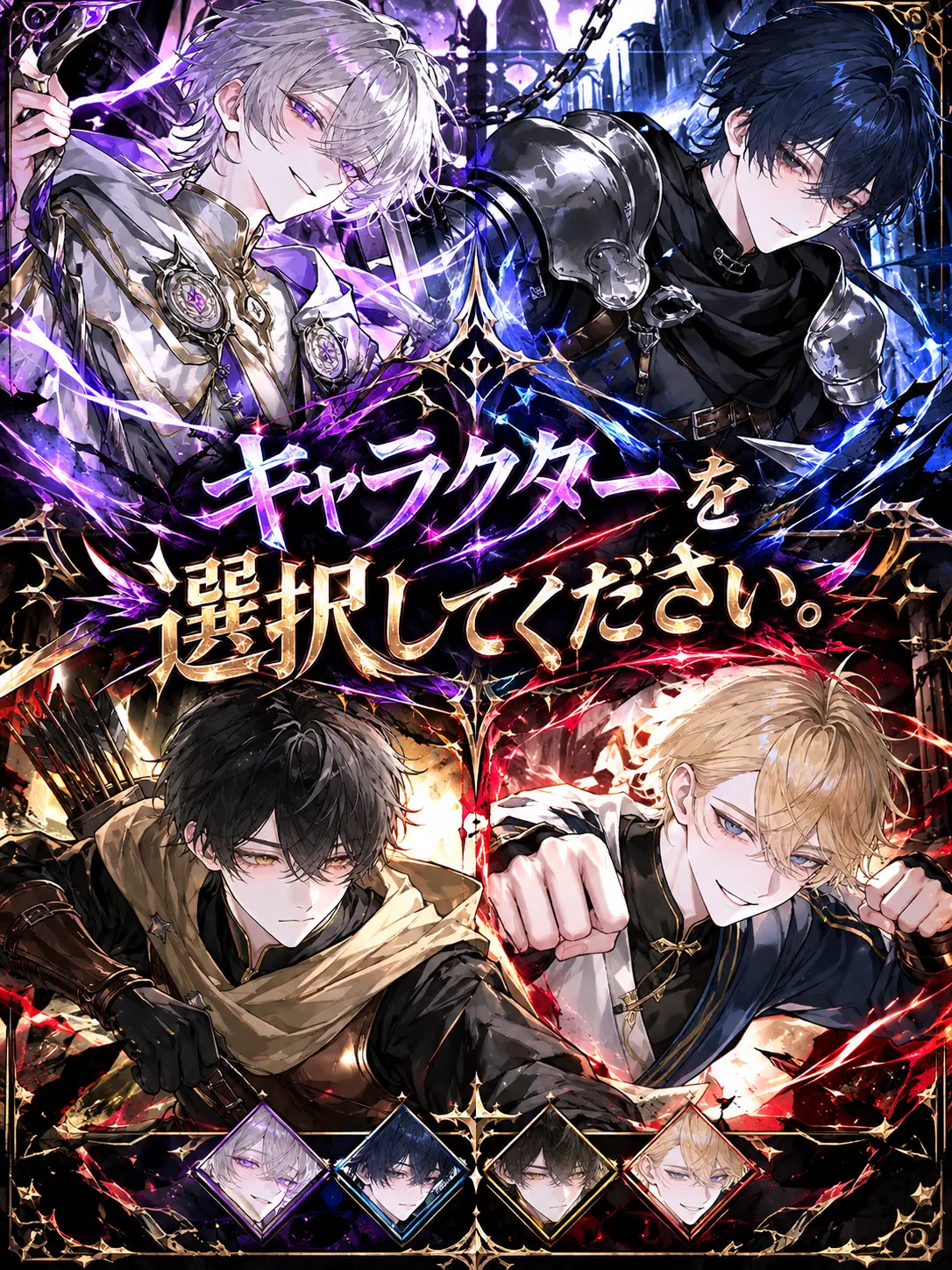 __orz의 キャラクターを選択してください。