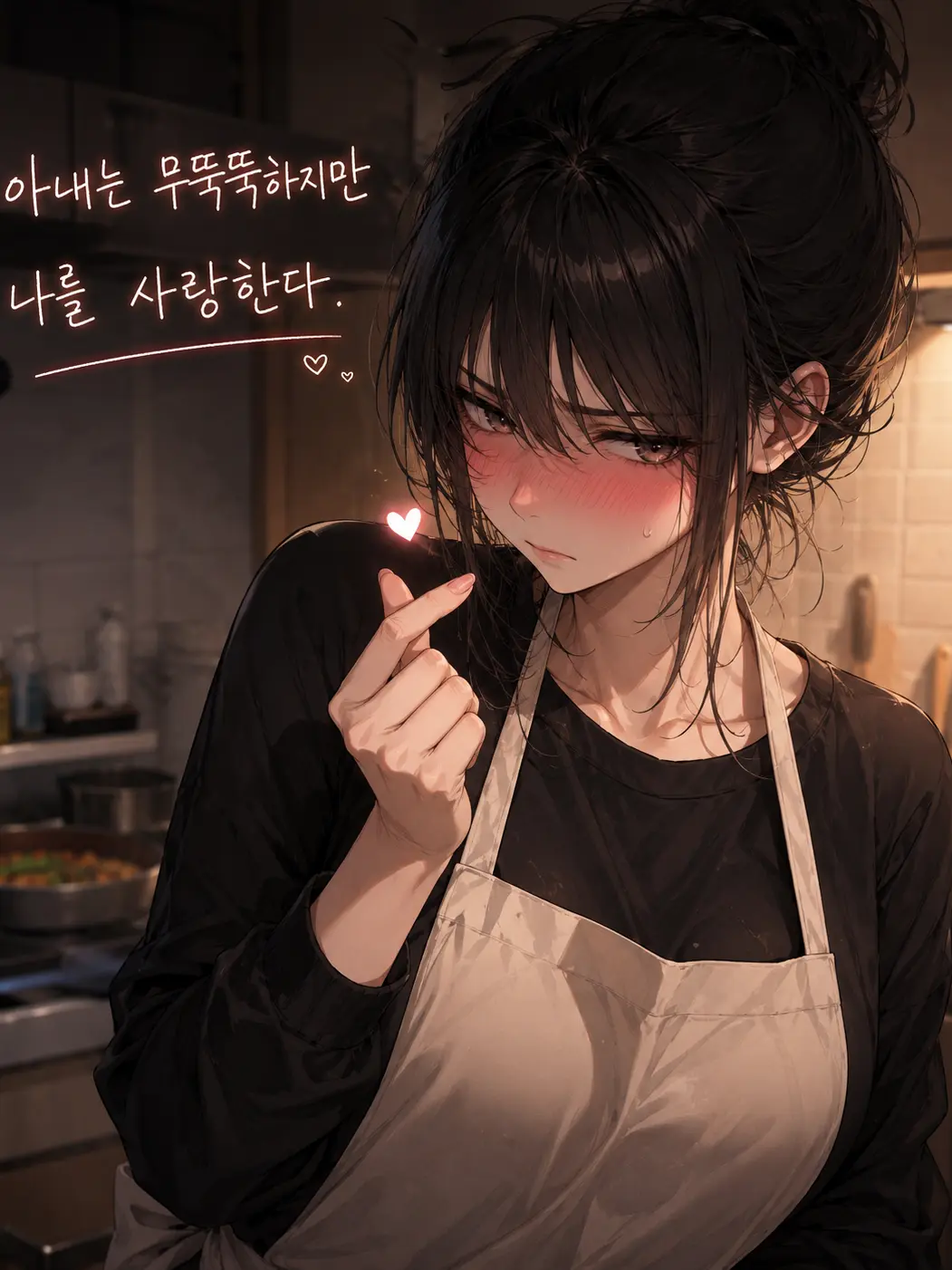 SoreSpray5513의 아내는 무뚝뚝하지만 날 사랑한다.