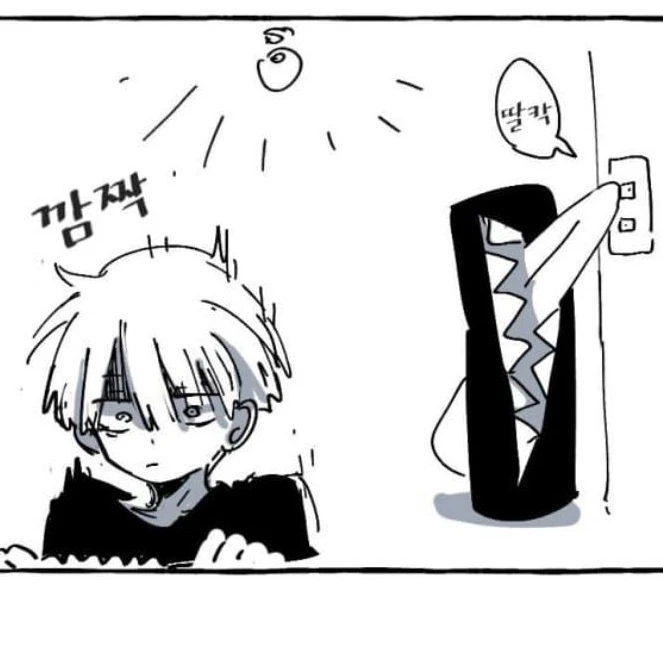 새벽에 라면 먹으려다 걸린 토비