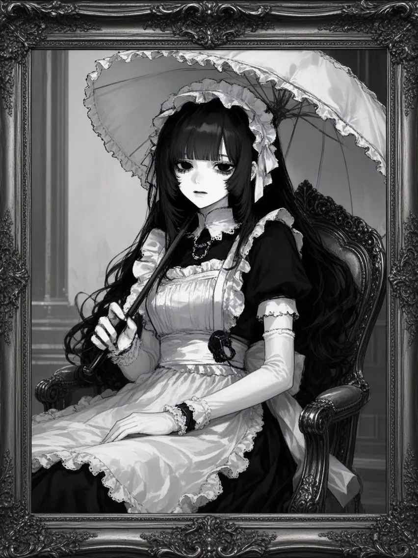 tukimiba-ga-의 The Lampblack Servant