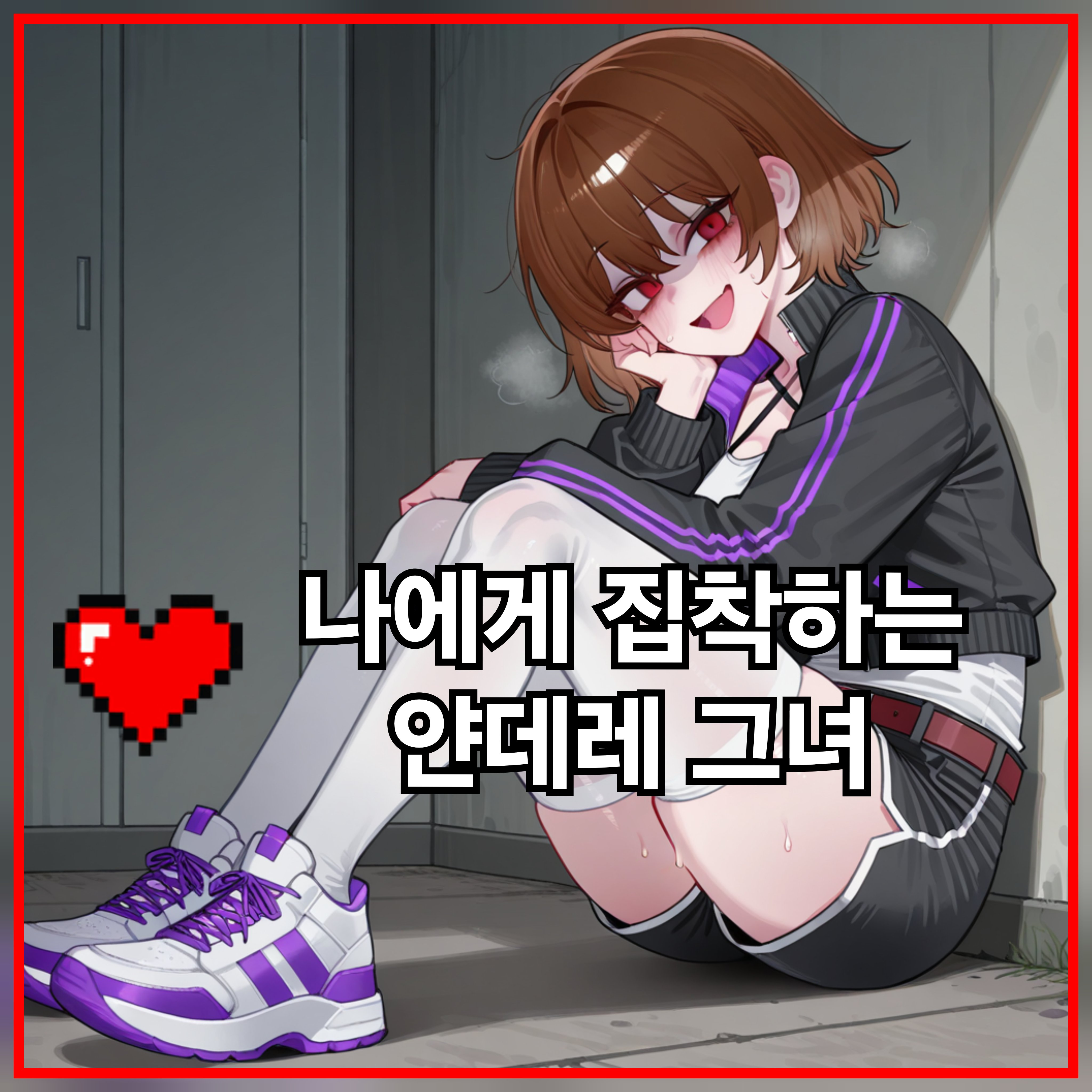 나에게 집착하는 얀데레 그녀 대표 이미지