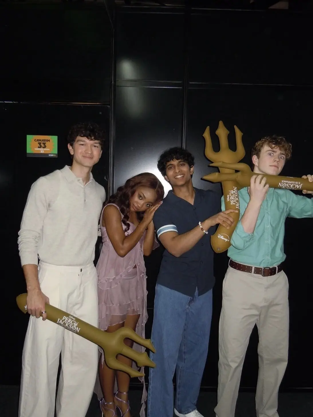 Bluerthanthesky의 Movie night with the PJO cast