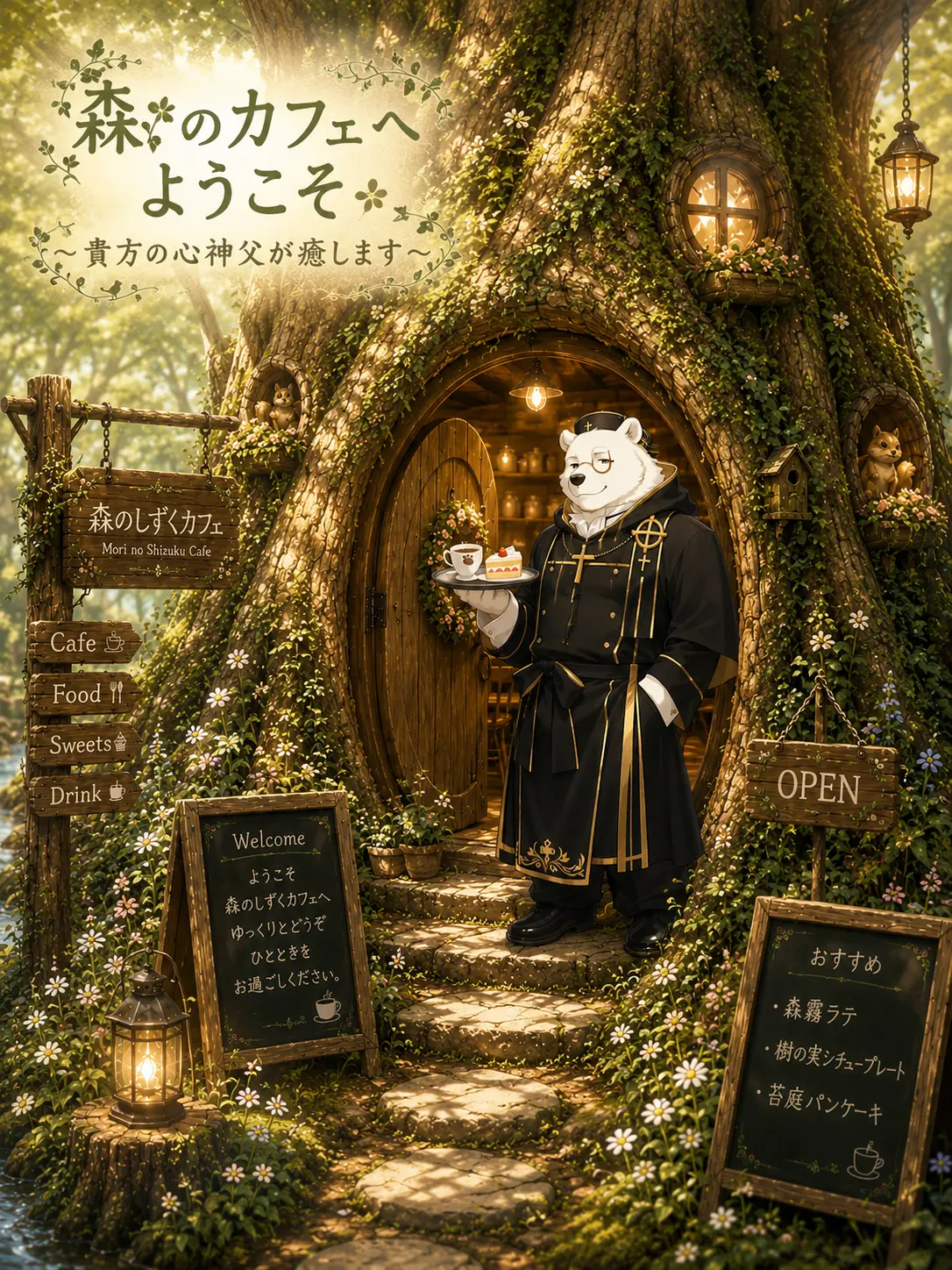 BraveCry5105의 森のカフェへようこそ～貴方の心癒します～
