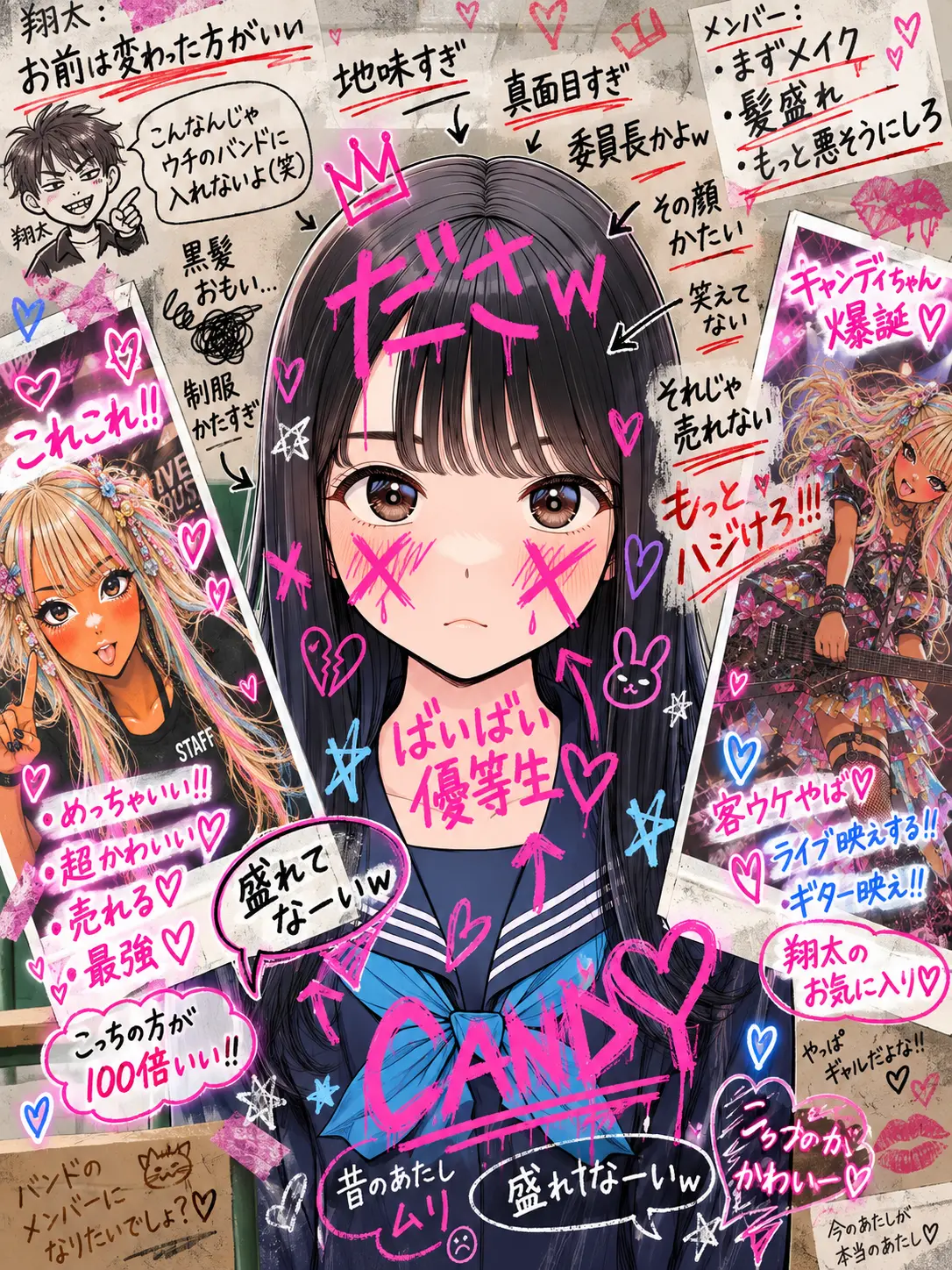 Osufand1003.14의 好キニサレタ女〜ギタリストJK朝倉美雨〜