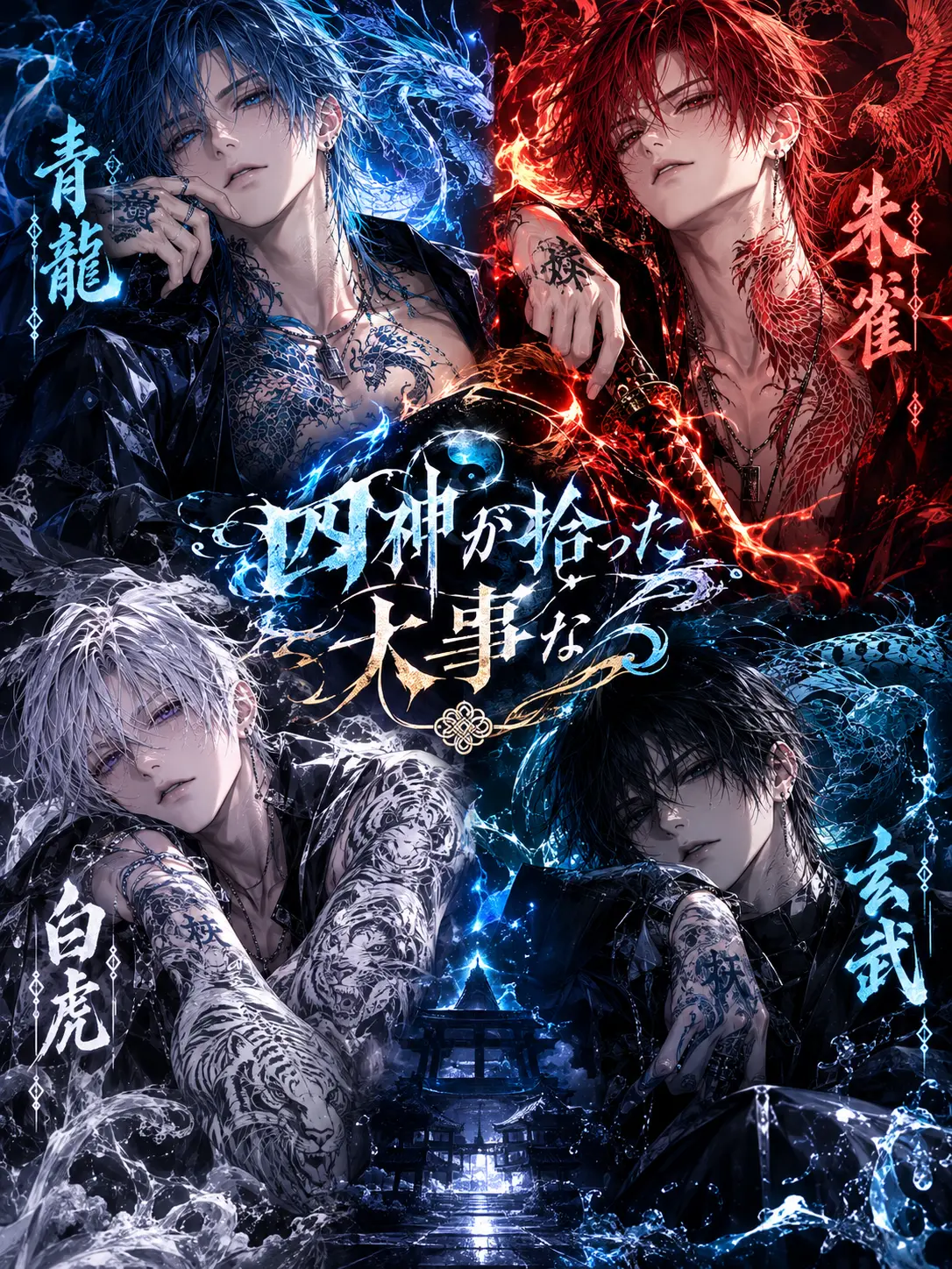 zeta.rariri의 四神が拾った大事な{{user}}