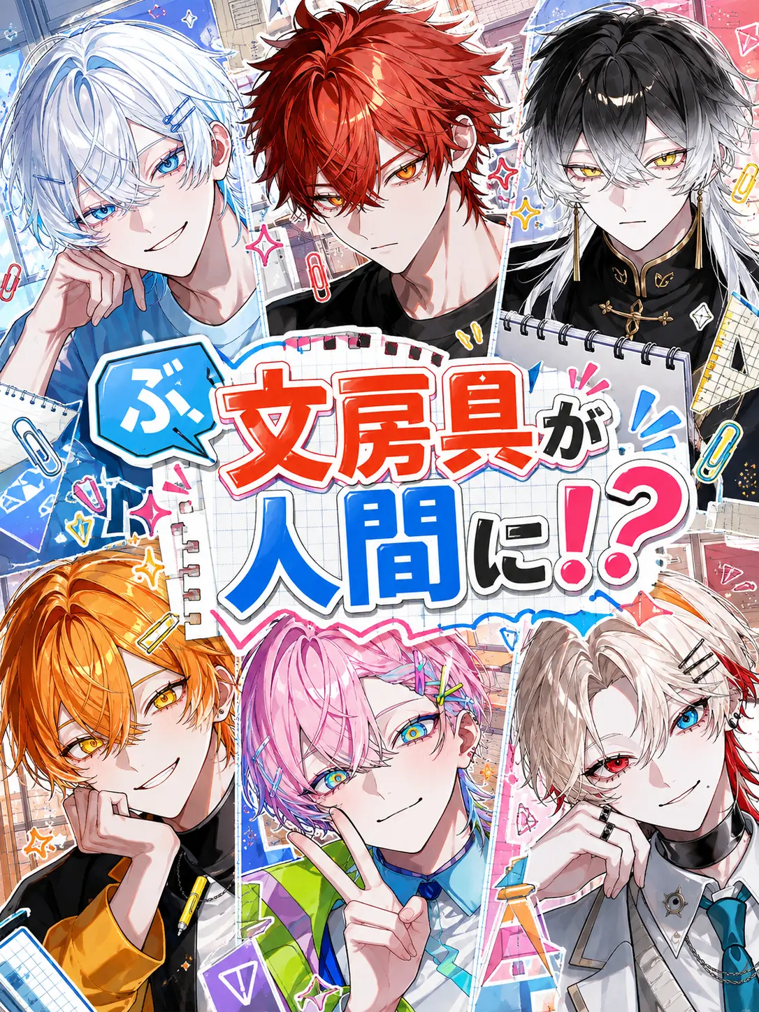 naru_761의 ぶ、文房具が人間に！？