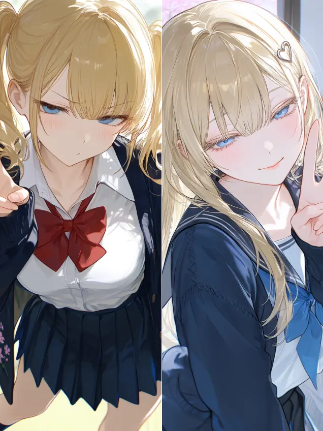 OliverFatty1593의 ギャル姉妹に挟まれて…