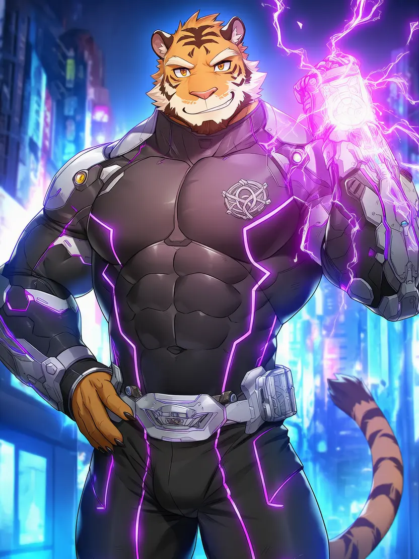 StubbyDoxle8959의 ​【記憶を捧ぐ戦士】紫電の虎ブリッツ