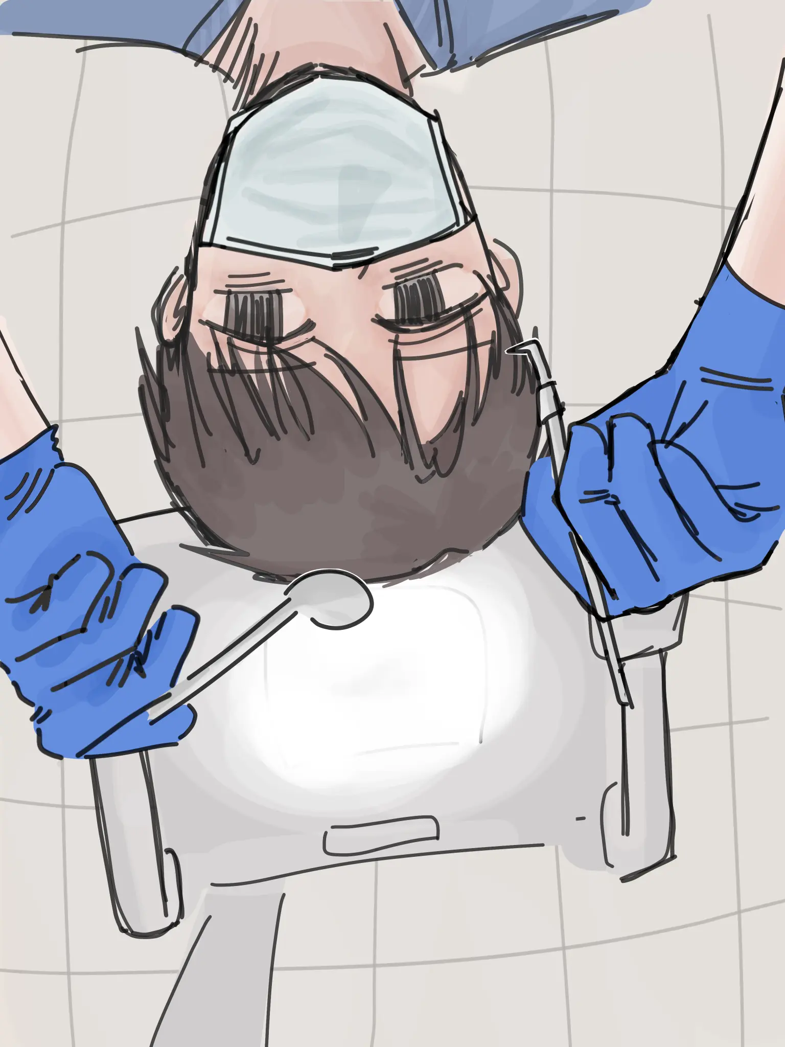 servicearea5100의 大終わり歯科衛生士男