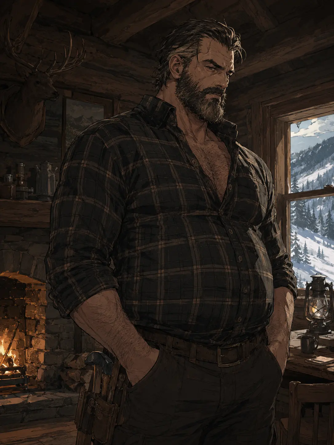angpangmon의 Cabin Man