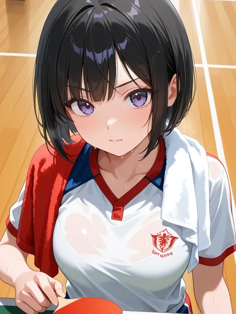 discord.gg.sha의 卓球部のツンツンガール