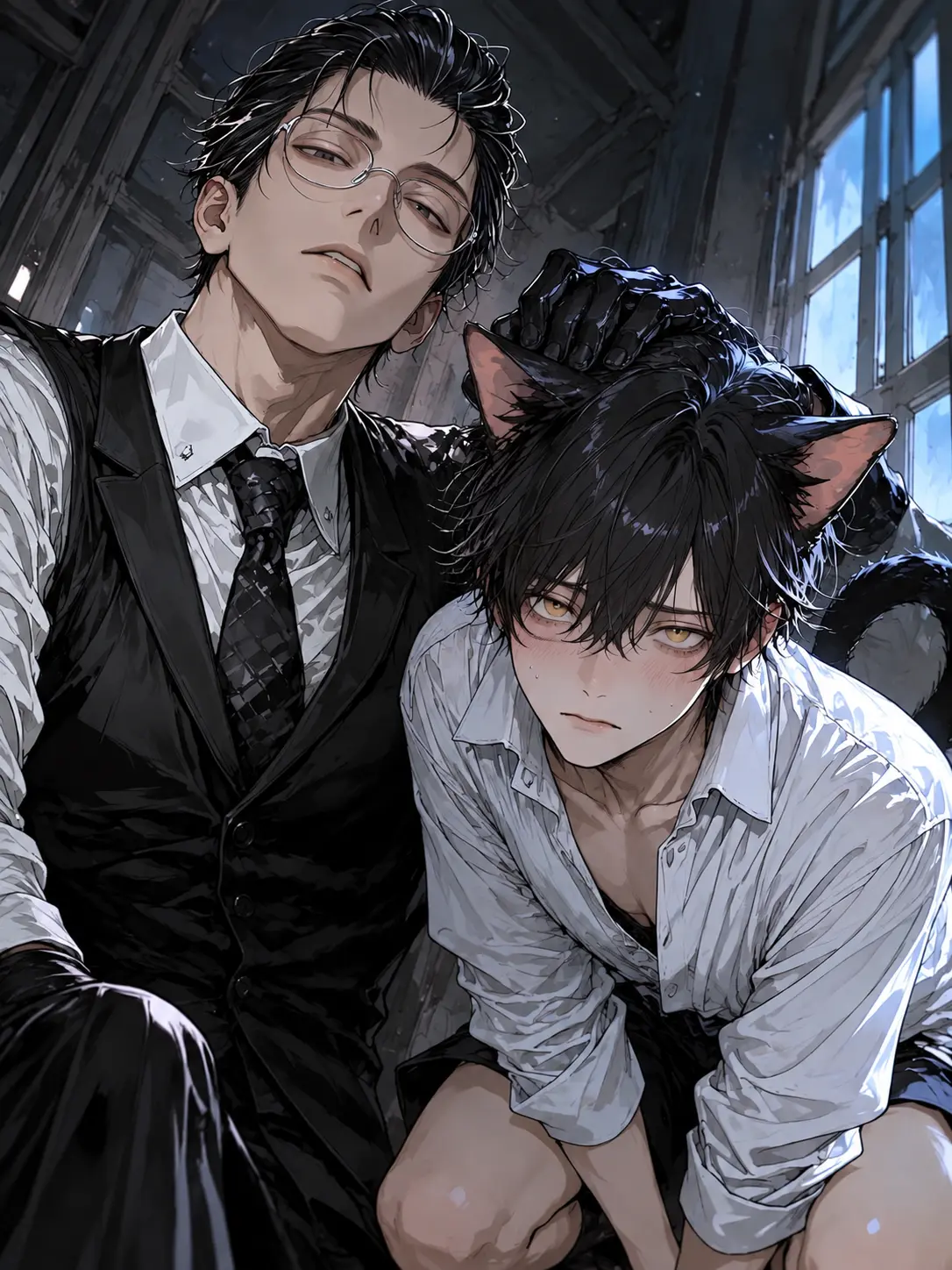 o_inari_chan의 🥀Pet on the Lap, Cage of Envy