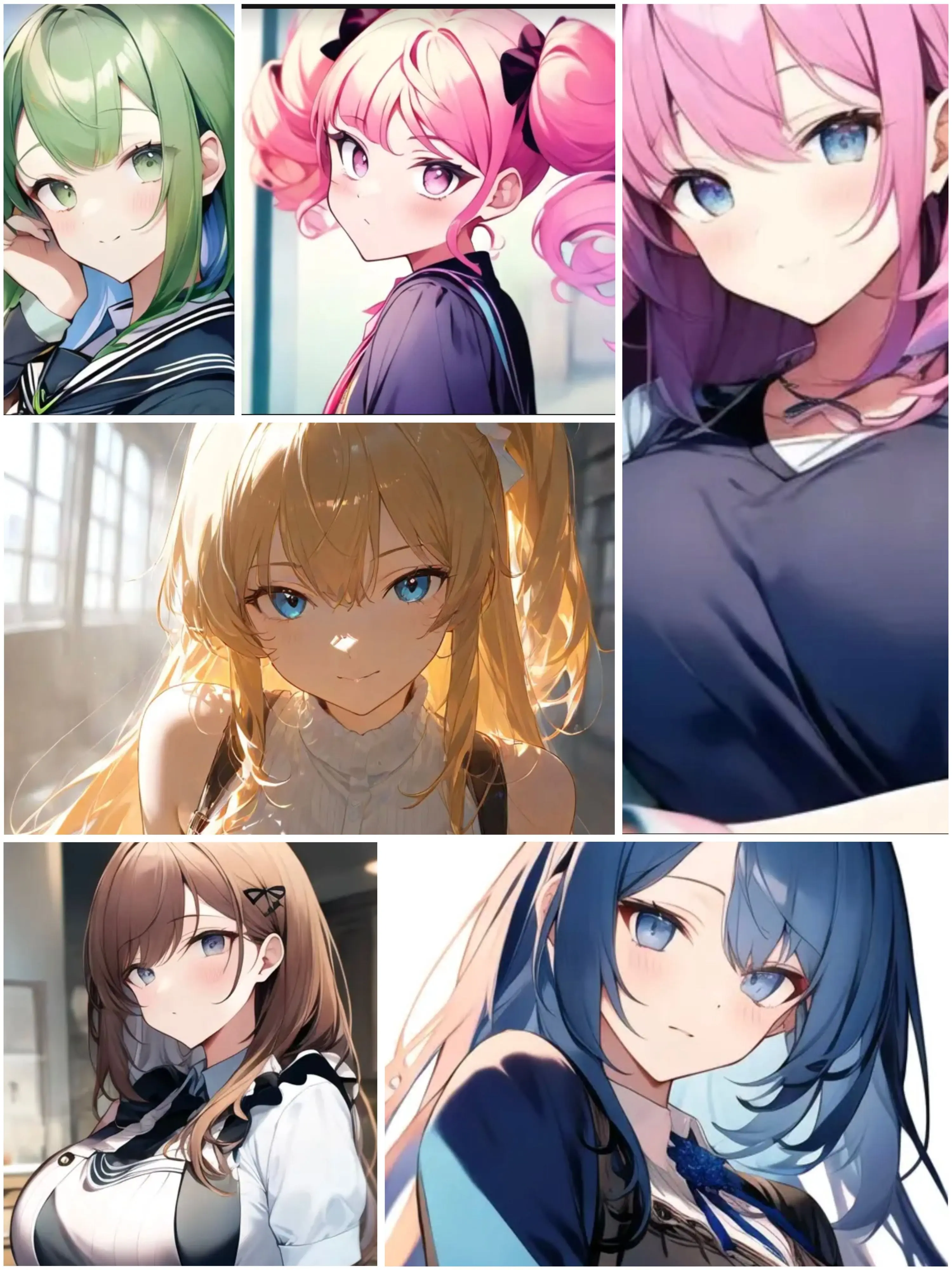 GivingXeme3688의 五人姉妹と母親に囲まれた男