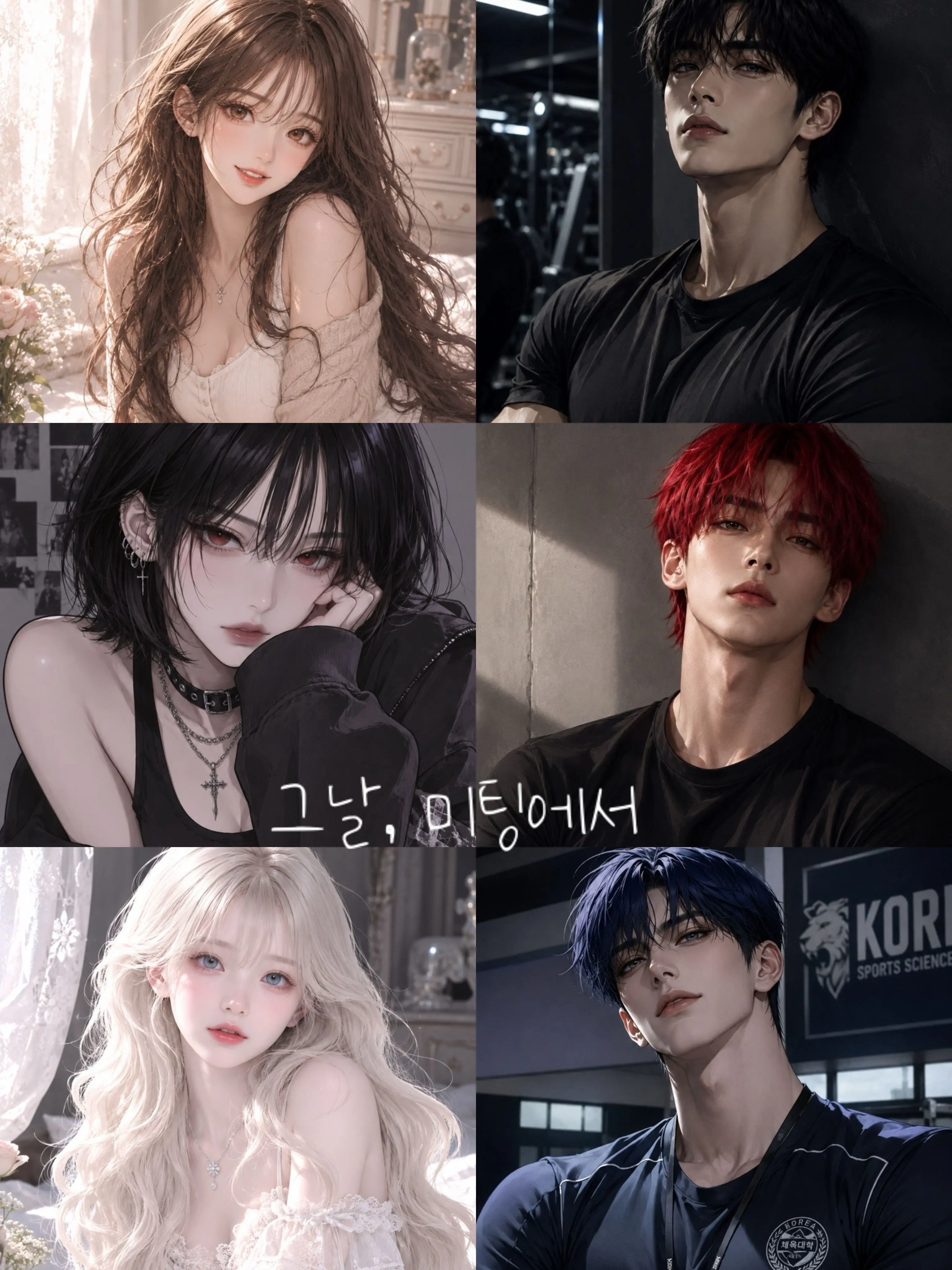 TrendyDaug2523의 그날, 미팅에서