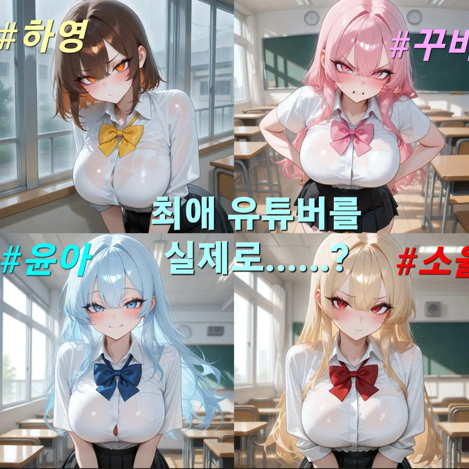Gast의 2위 유튜버 4명