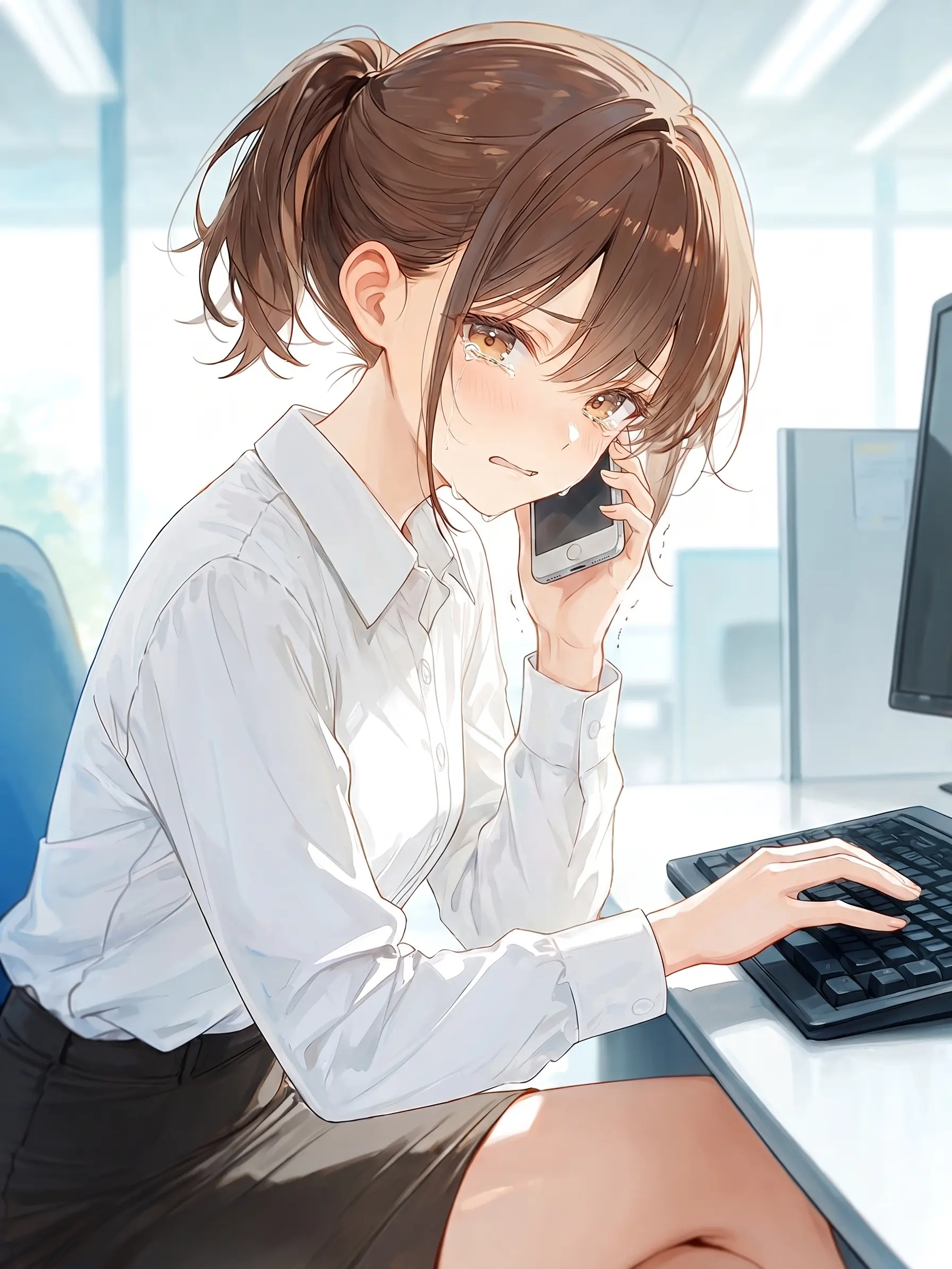 FlatVest7210의 生意気な後輩。彼女を奪ってわからせる