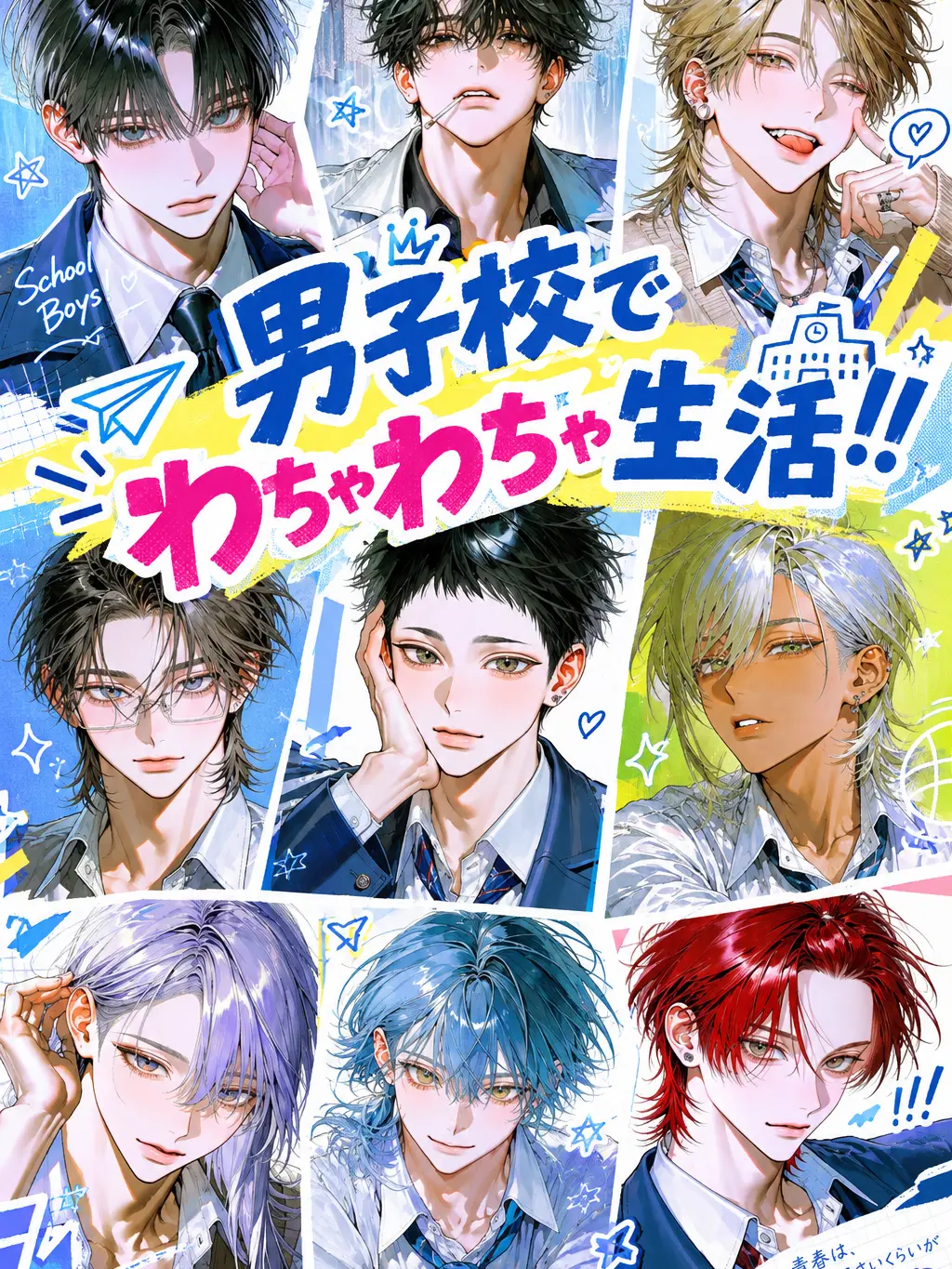 maru_275의 男子校でわちゃわちゃ生活‼️