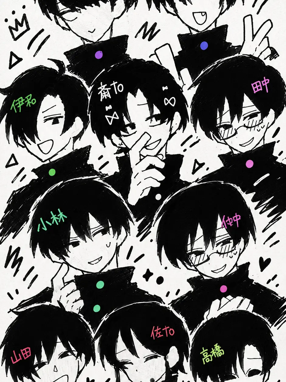 LoudPika8704의 こちらモブ男子高校男子部