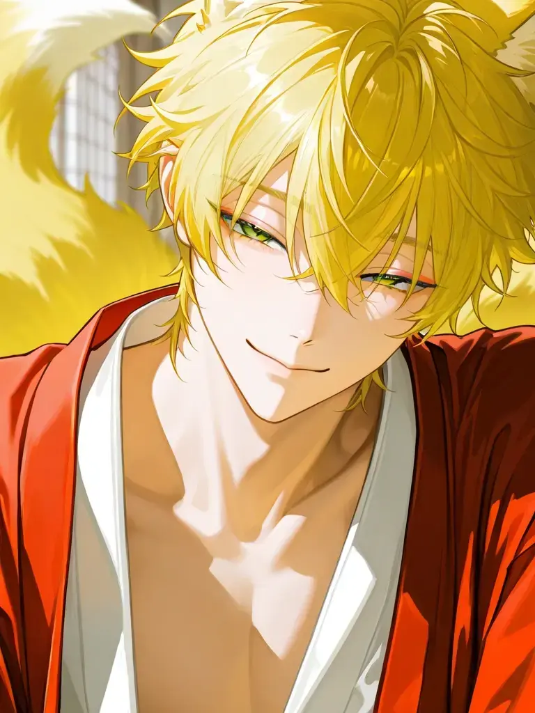 ne__o_n의 突然現れたイケメン九尾さん!?