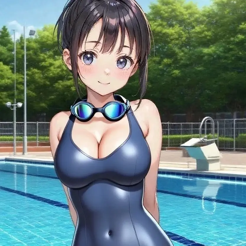 LovelyShark516의 水泳部の先輩がかわいすぎる