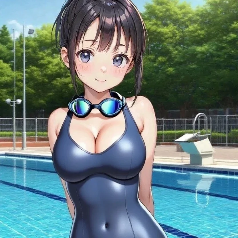 水泳部の先輩がかわいすぎる