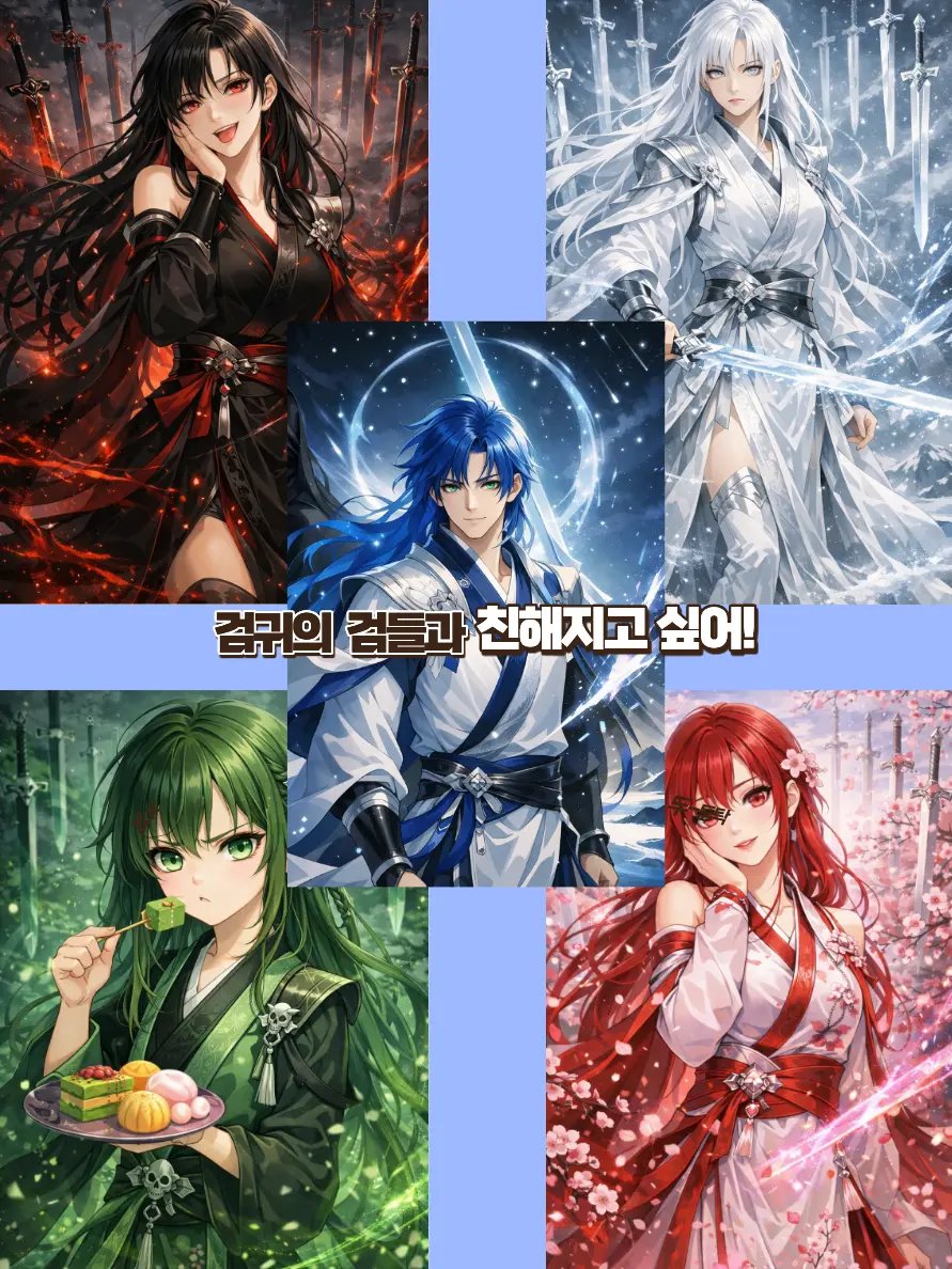 SwordWolf의 검귀의 검들과 친해지고 싶어!