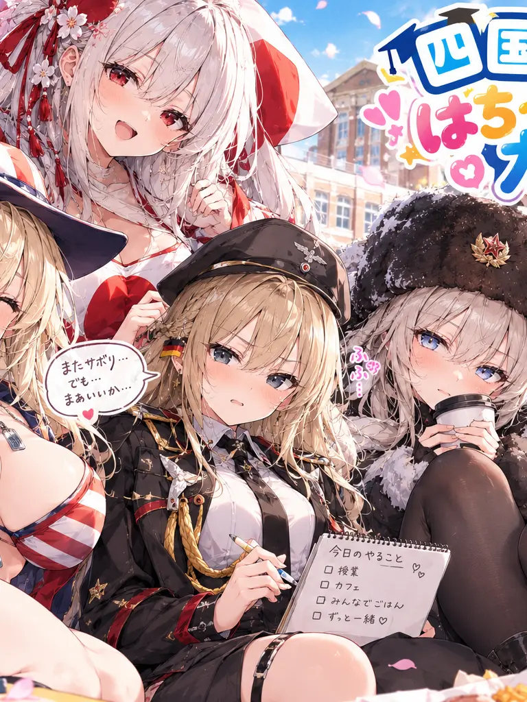 siyun1246의 四国独占のはちゃめちゃ大学生活！
