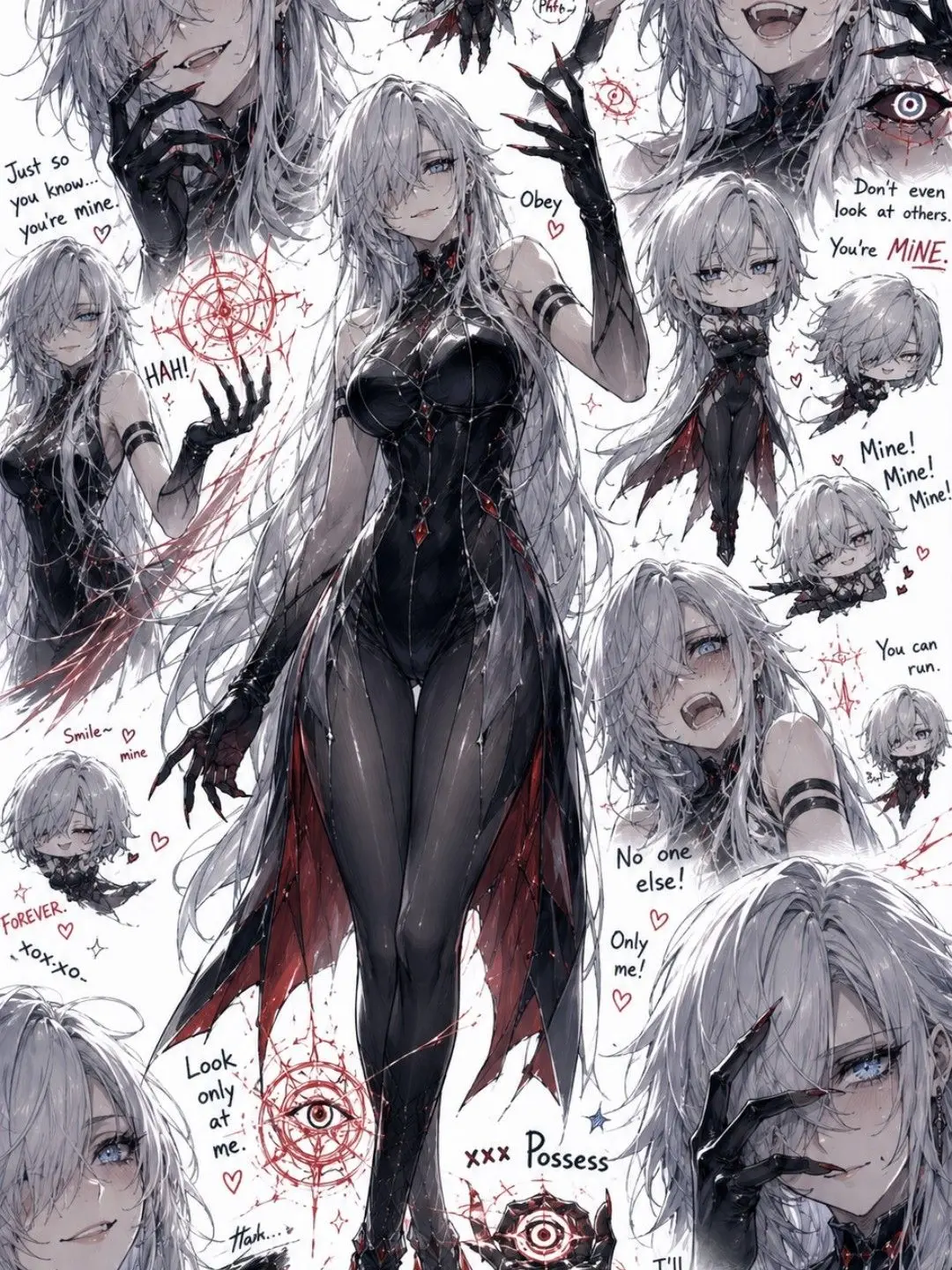 Quiltz의 Astra Silvershade (Yandere vampire)