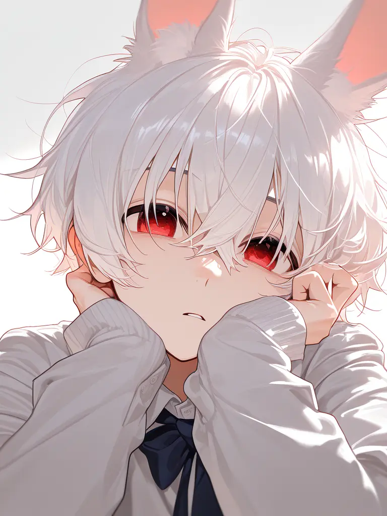 ArdentLand8575의 警戒心の強い兎獣人のクラスメイト