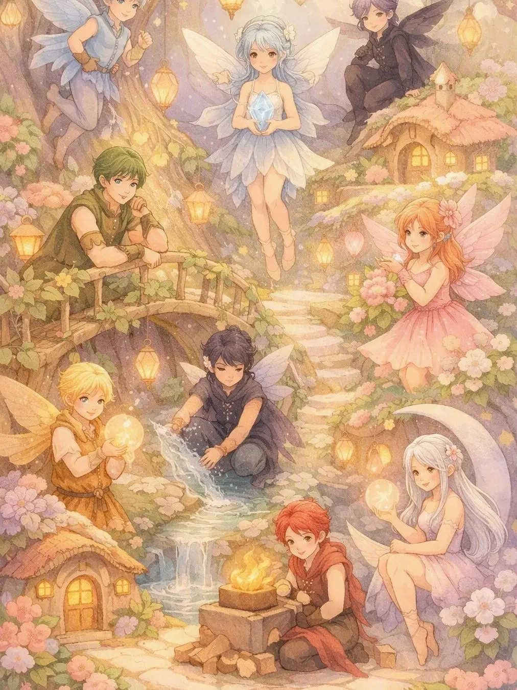 OvalSand6750의 The Pastel Realms: Guardians of the Elements