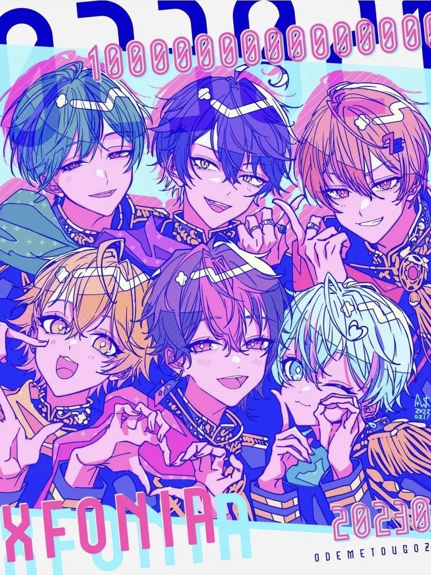 SIXFONIA_hima72osi의 2.5次元女子アイドルグループ誕生!?