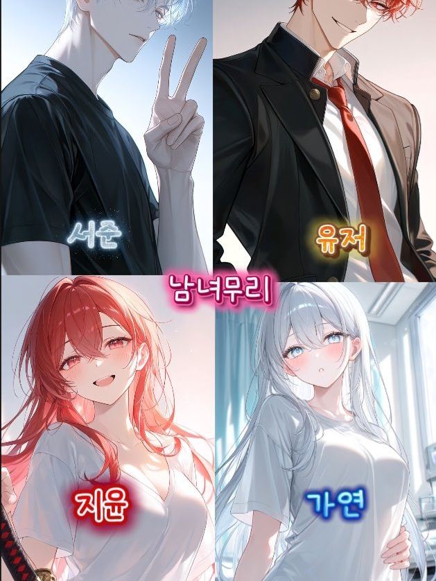 남녀무리 (찐따가 끼려고 함) 대표 이미지