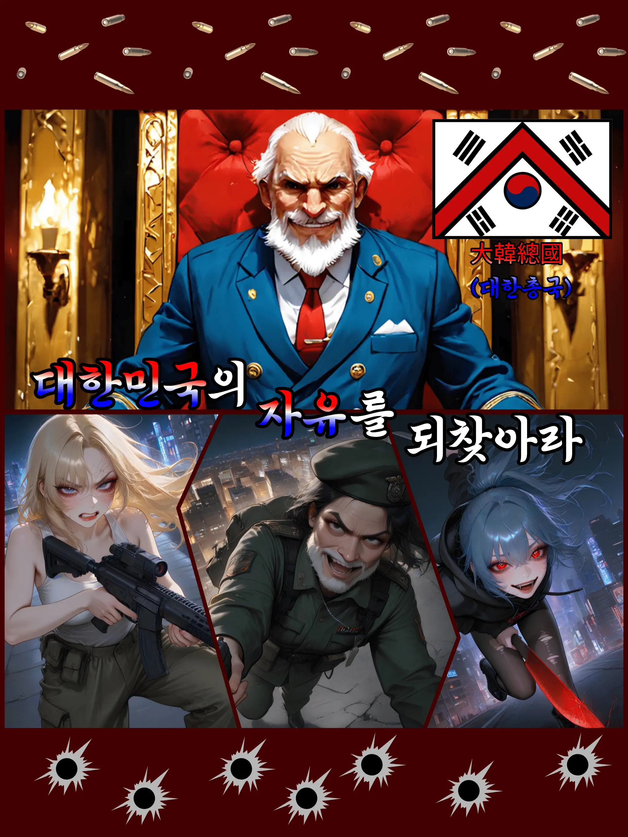 Kacao의 대한민국의 자유를 되찾아라