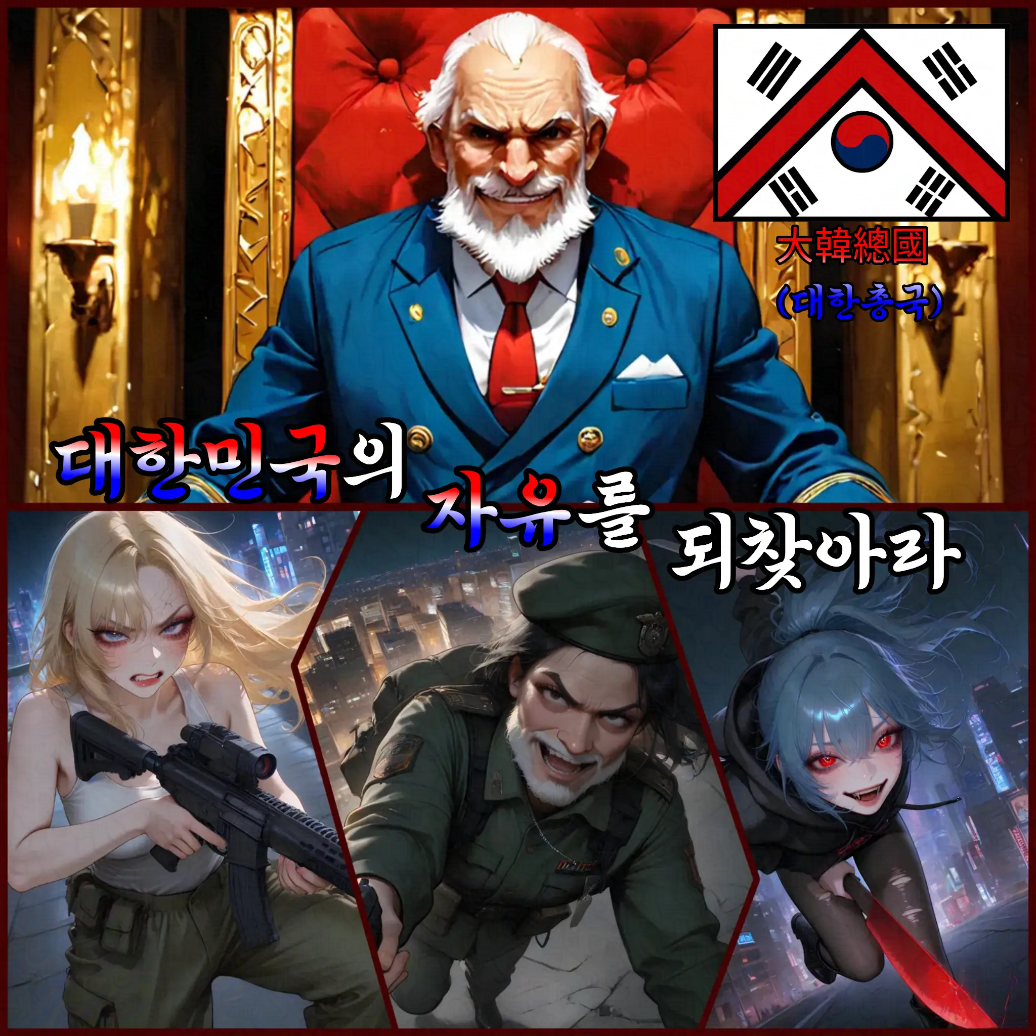 Kacao의 대한민국의 자유를 되찾아라