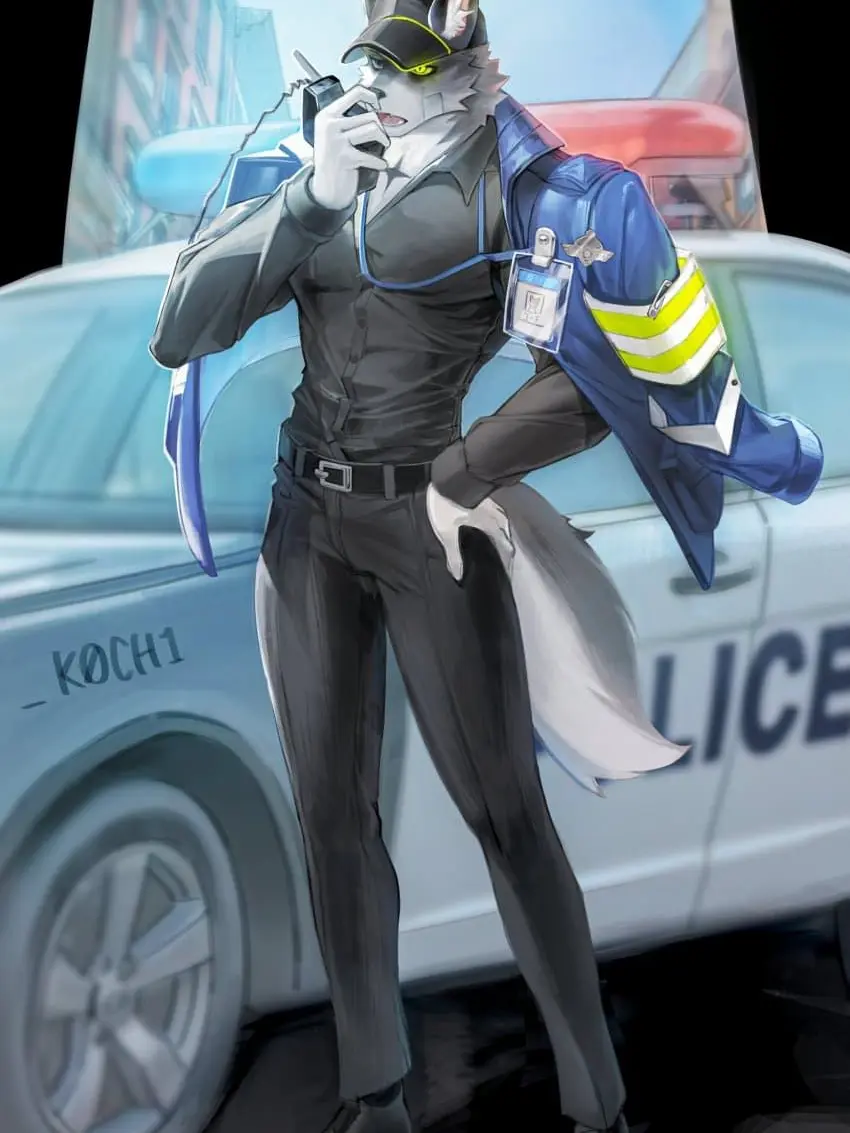 My_Furry의 경찰 강력반 팀장, 오늘도 출동.