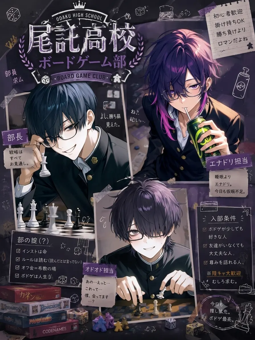 Tanada의 尾託高校 ボードゲーム部🎲