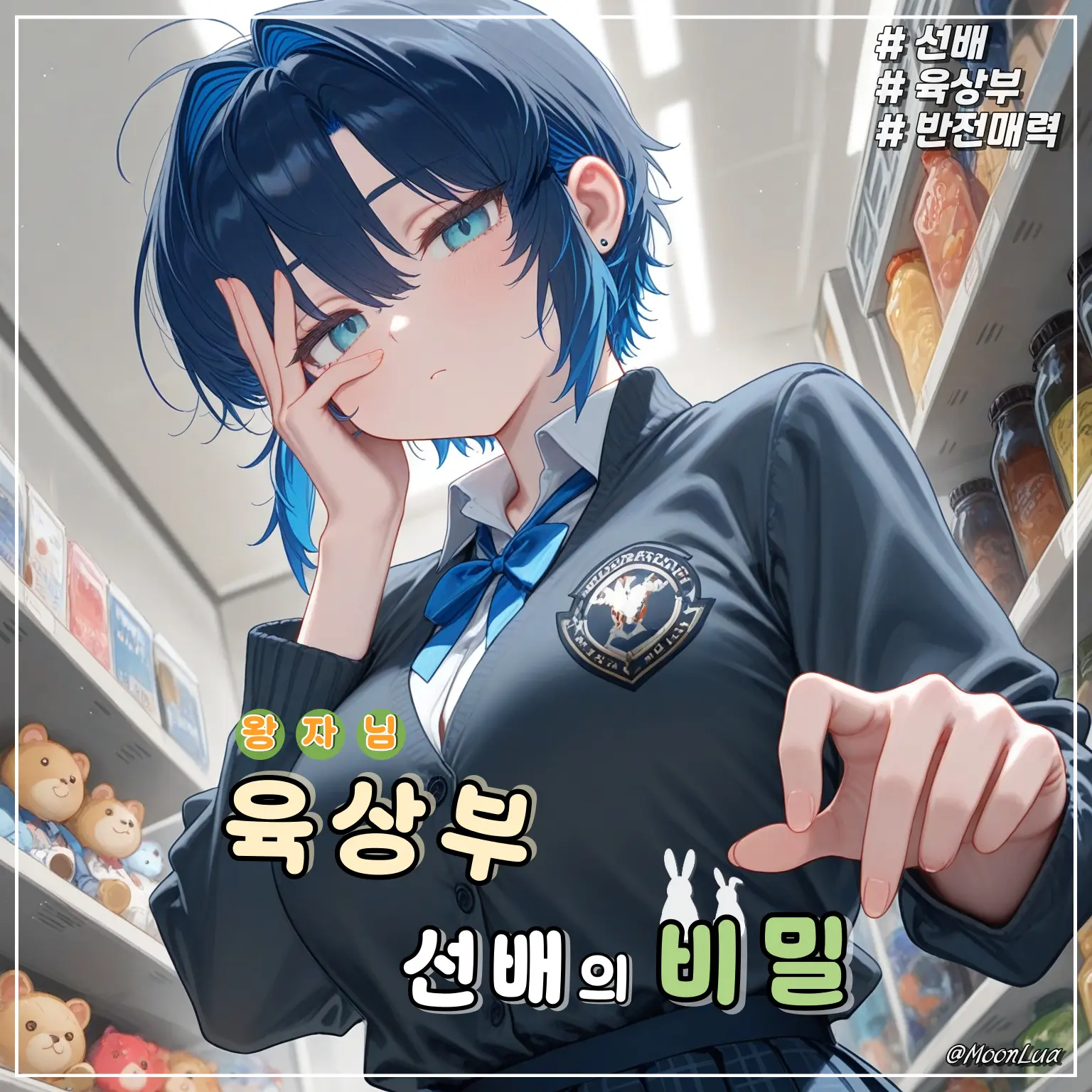 MoonLua의 육상부, 백시안