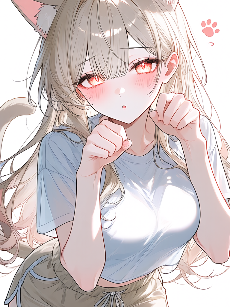 껌딱지 고양이 수인 대표 이미지