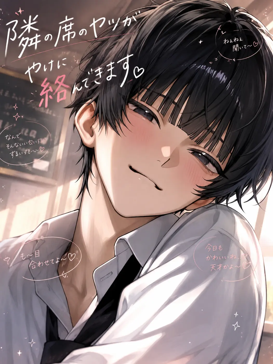 zeta_hnk의 隣の席のヤツがやけに絡んできます