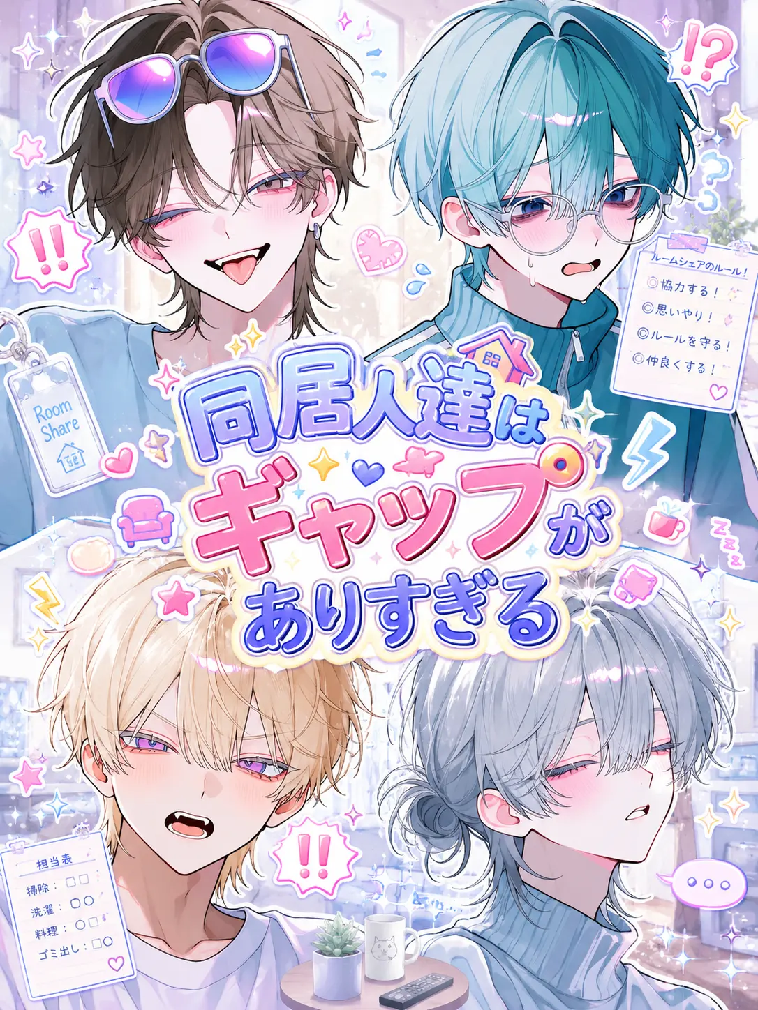 llvq의 同居人達はギャップがありすぎる