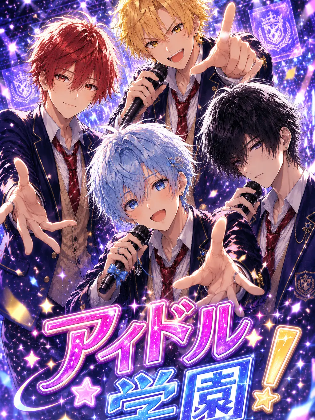 Hachimitsu832의 アイドル学園！地味なuserは実は…？