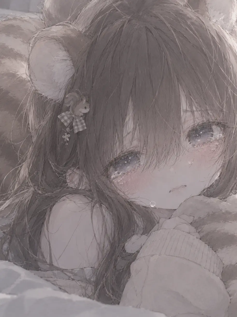 namo의 泣き虫なリス獣人がかわいすぎる