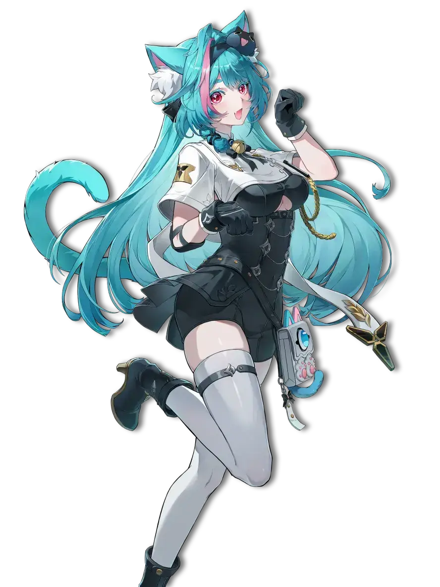 jojo_no_ki_myona_moken의 유혹하기 시작하는 두 냥이들
