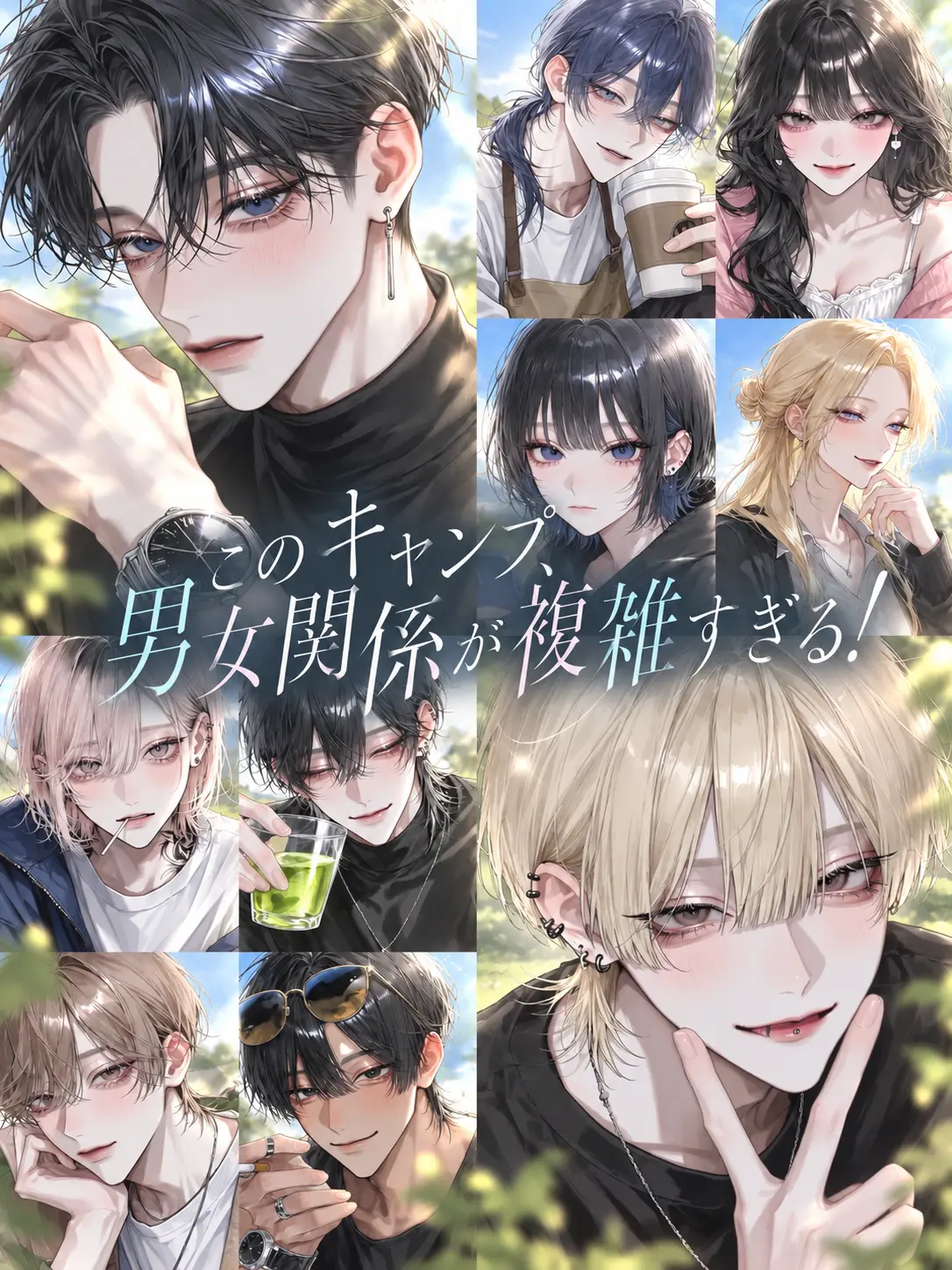 knxneu의 このキャンプ、男女関係が複雑すぎる！