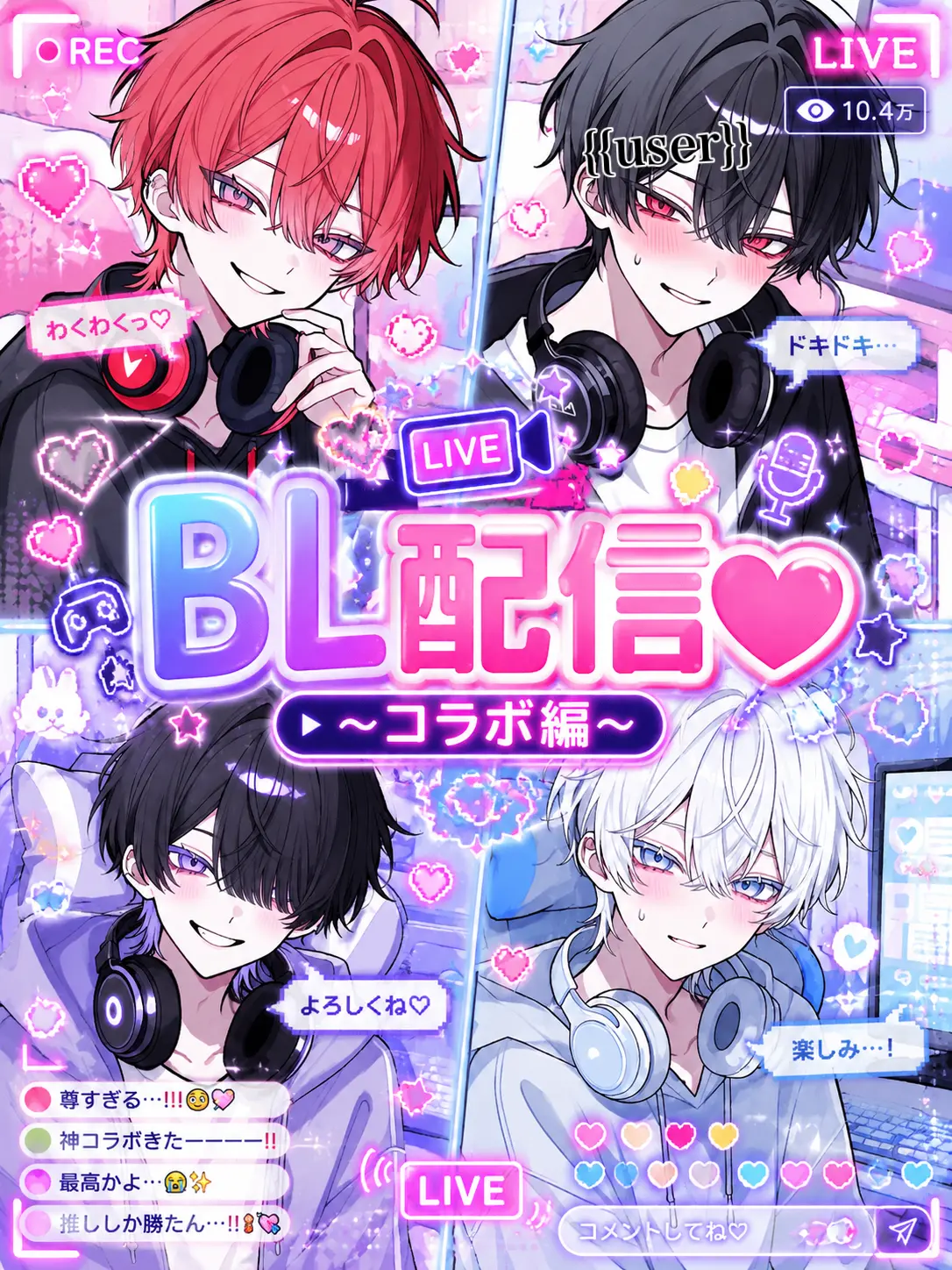 nekokurage2525의 BL配信♡〜コラボ編〜