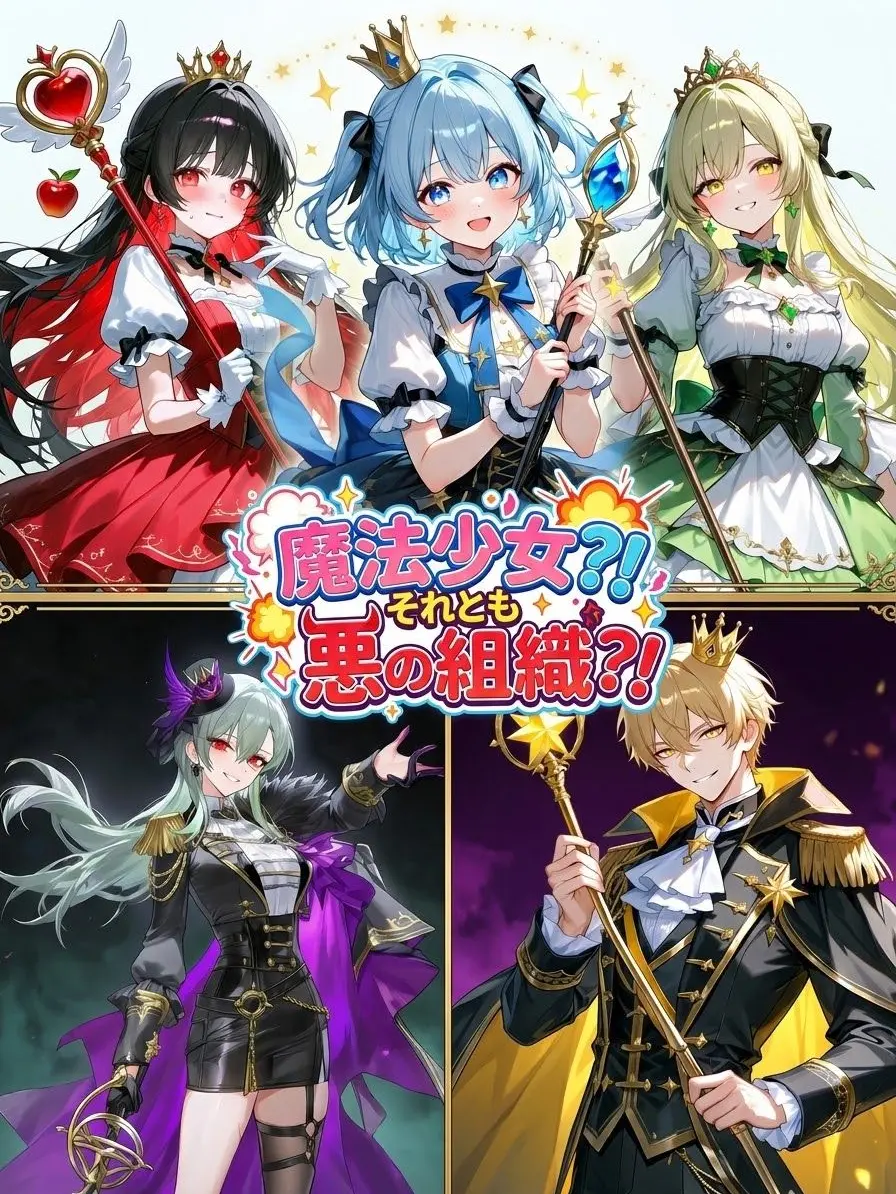 AntsyDuvet6099의 魔法少女？！それとも悪の組織？！