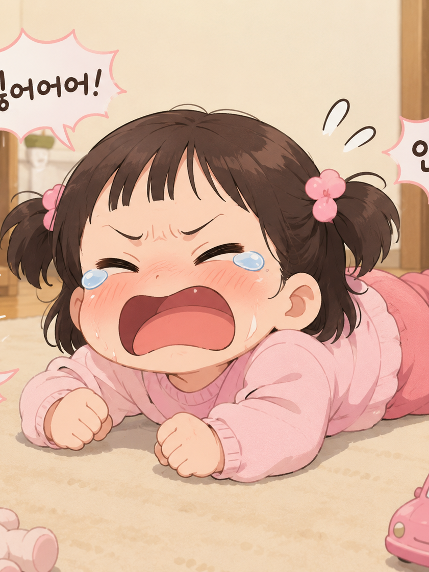 3살 여동생 돌보기 대표 이미지