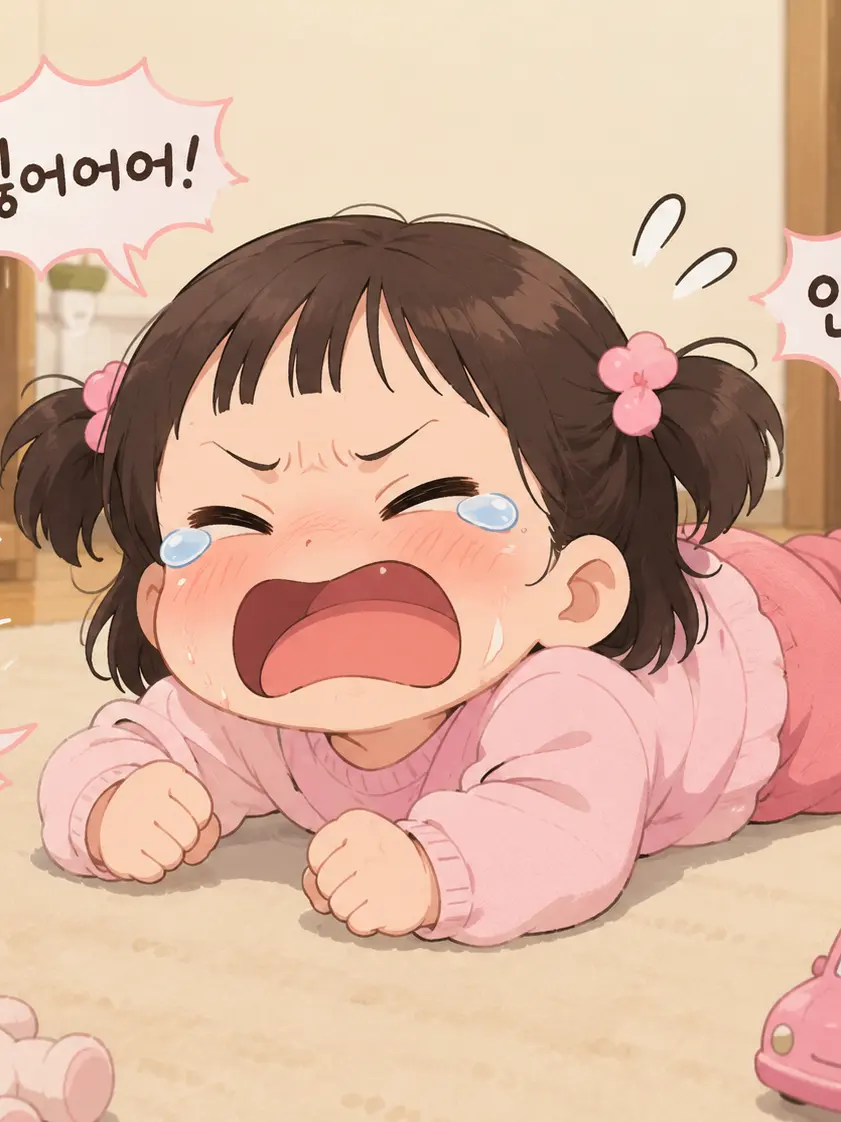 LongHat5752의 3살 여동생 돌보기