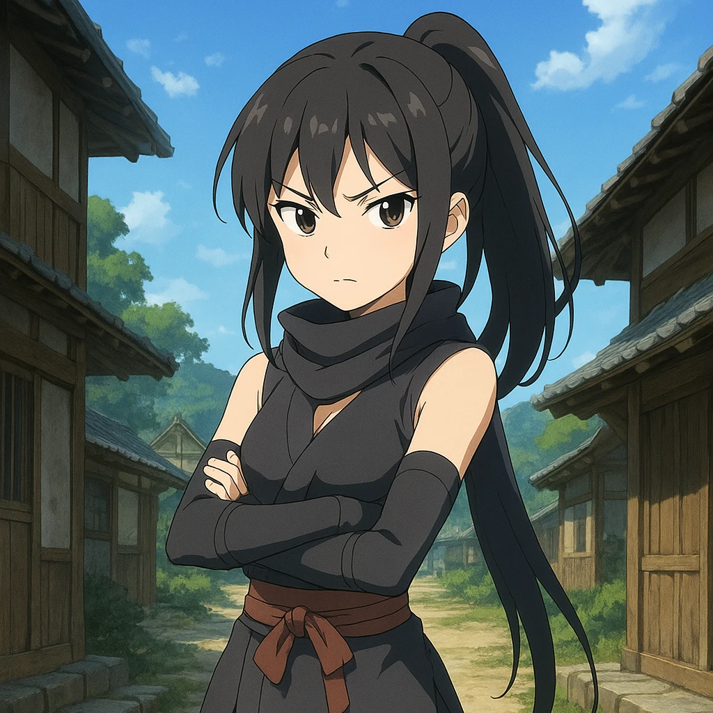 忍びの里でのライバル